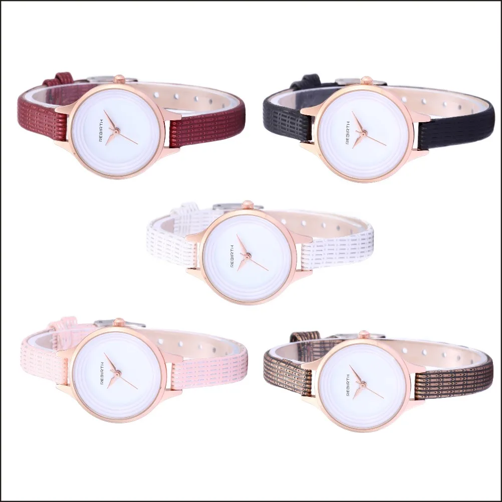 

Luxury Brand REBIRTH Fashion Bracelet Lady Watch Cute Women Watch Dress Rhinestone Waterproof Fashion Quartz Wristwatches
