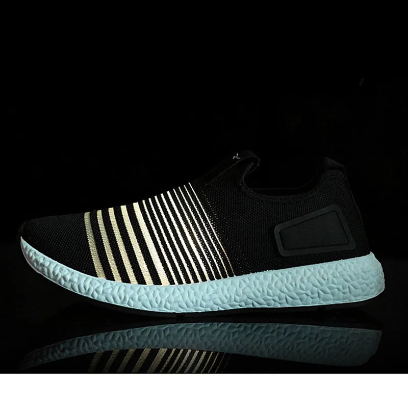 2018 мужская повседневная Летняя обувь из сетчатого материала мужские лоферы