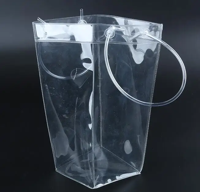 Высокое качество ПВХ для вина пива шампанского напитков мешок льда охладитель