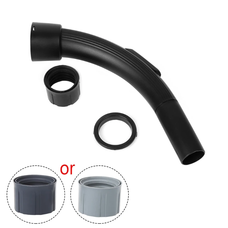 

32mm Vacuum Cleaner Hose Handle Plastic Bent End Curved Filter Nozzle Spare Part