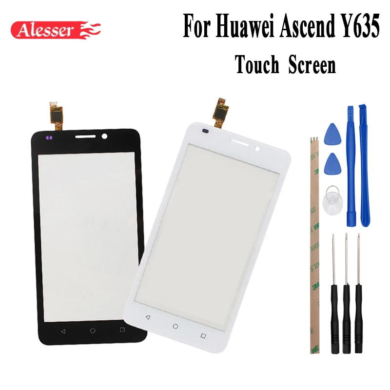 Alesser для Huawei Ascend Y635 сенсорный экран идеальный ремонт Запчасти Touch Панель +