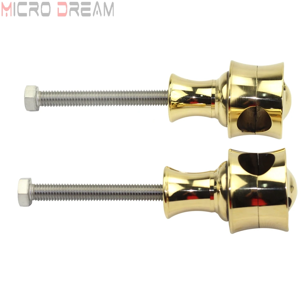 Латунный мотоцикл грубое ремесло 1 дюйм и 25 мм крепление на руль зажим стояки для