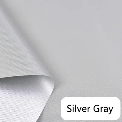 Silver Gray Meetee 100/200X150 см 210D Камуфляжный водонепроницаемый тканевый зонтик ткань Оксфорд DIY непромокаемая тканевая сумка для уличной палатки прошитый материал - Цвет: Silver Gray