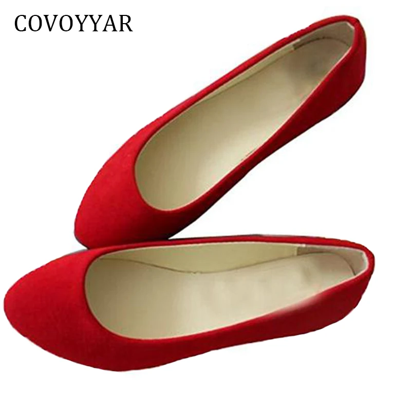 

Женские туфли на плоской подошве с острым носком, без застежки, Размеры 35-43