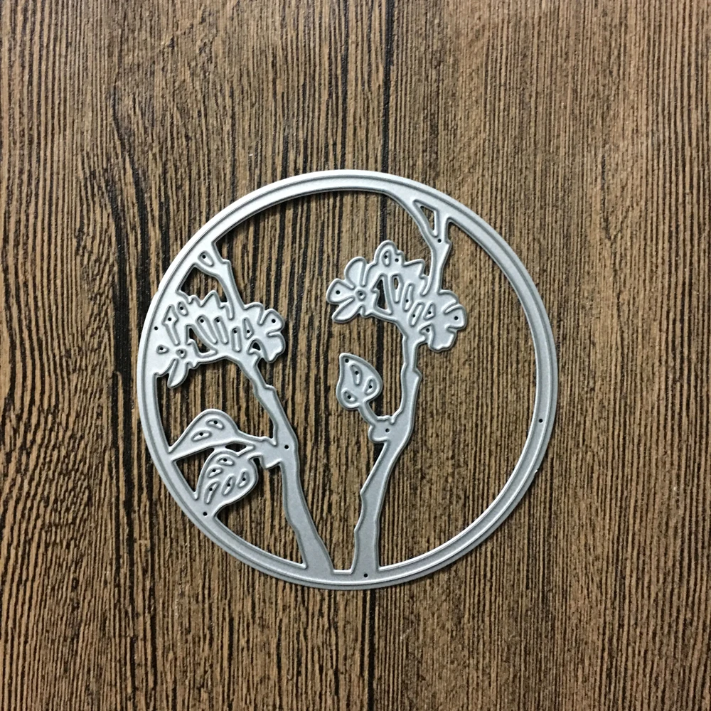 Новые DIY милые кружочки дерево Скрапбукинг Рождественский орнамент прорезной