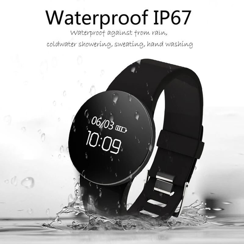EAGOOD 2019 New Smart Watch Waterproof Bluetooth Activity Fitness Tracker Heart Rate Monitor Smartwatch Men Women Sports | Электроника