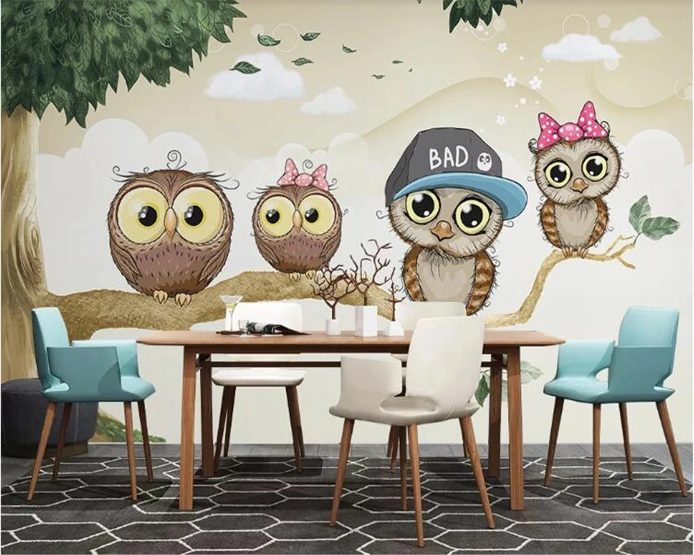 

beibehang behang 3d wallpaper beautiful cartoon children's room 3d children's room decoration mural wallpapers for living room