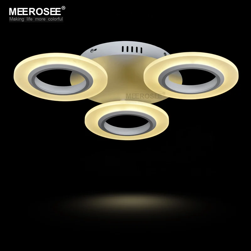 Светодиодный потолочный светильник акриловый белый светодиодный|light magenta|ring