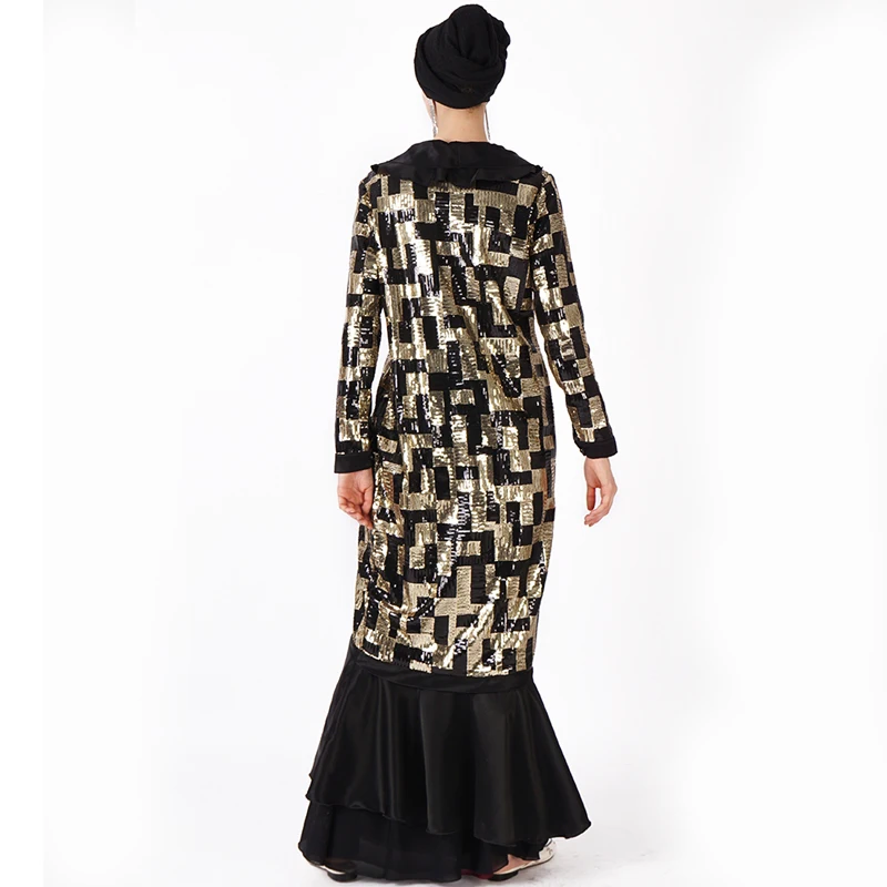 Открытый халат abaya Дубай с блестками кимоно кардиган мусульманское платье хиджаб Кафтан Исламская одежда Абая для женщин Рамадан Elbise Caftan