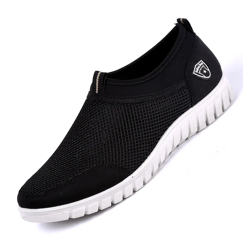 

2018 Men'S Casual Shoes,Men Summer Style Mesh Flats For Men Loafer Creepers Casual High-End Shoes Very Comfortable Size:38-47