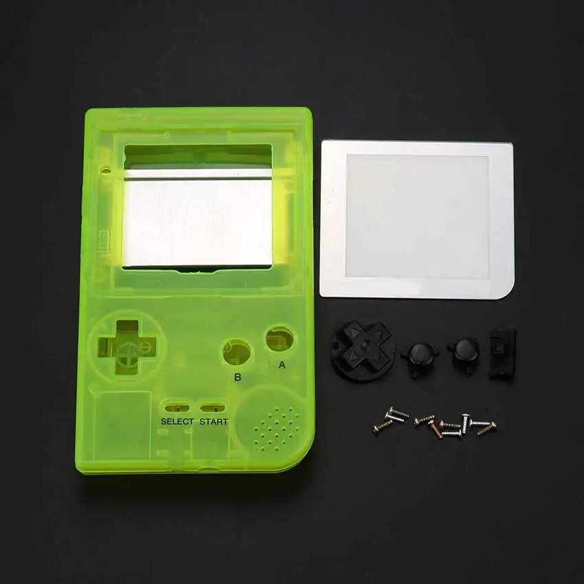 Полный Чехол ChengHaoRan сменный корпус для игровой консоли Gameboy чехол с белым