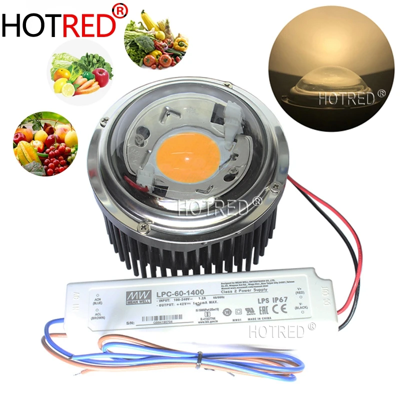 Cree COB CXB3590 CXB 3590 светодиодный светильник для выращивания растений 3000k 3500k полного