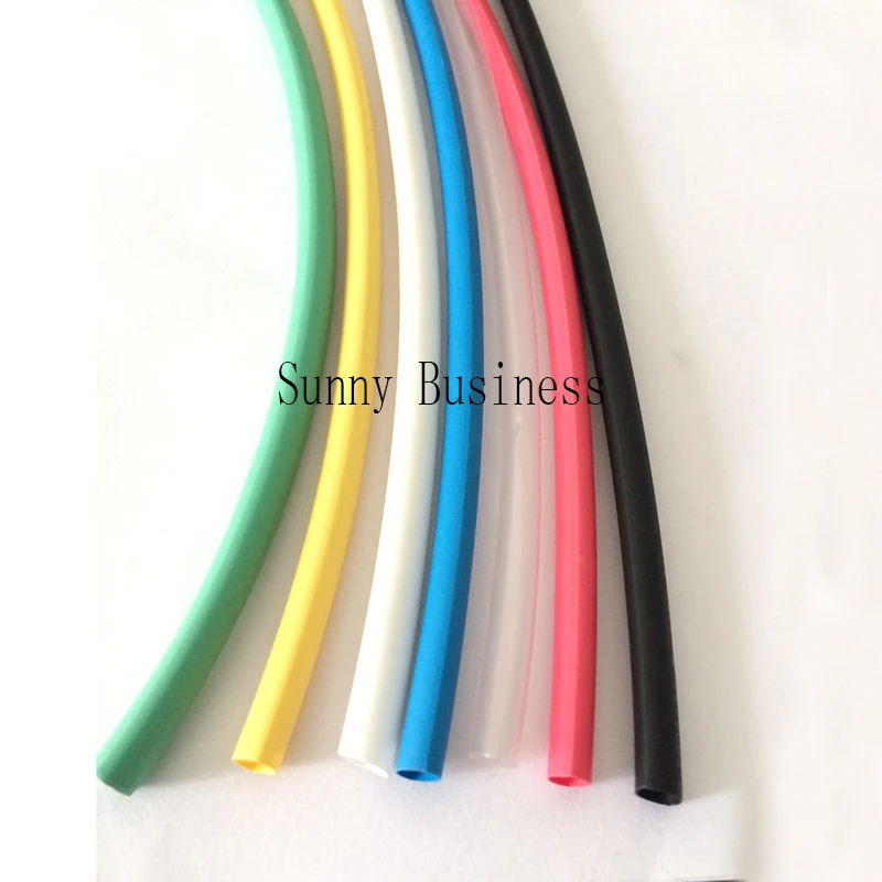 

10 meters 3.5mm Red Black White Yellow Green Blue Clear 7 colors Heat Shrink Tubes Shrinkable Tubing Insulation Sleevin