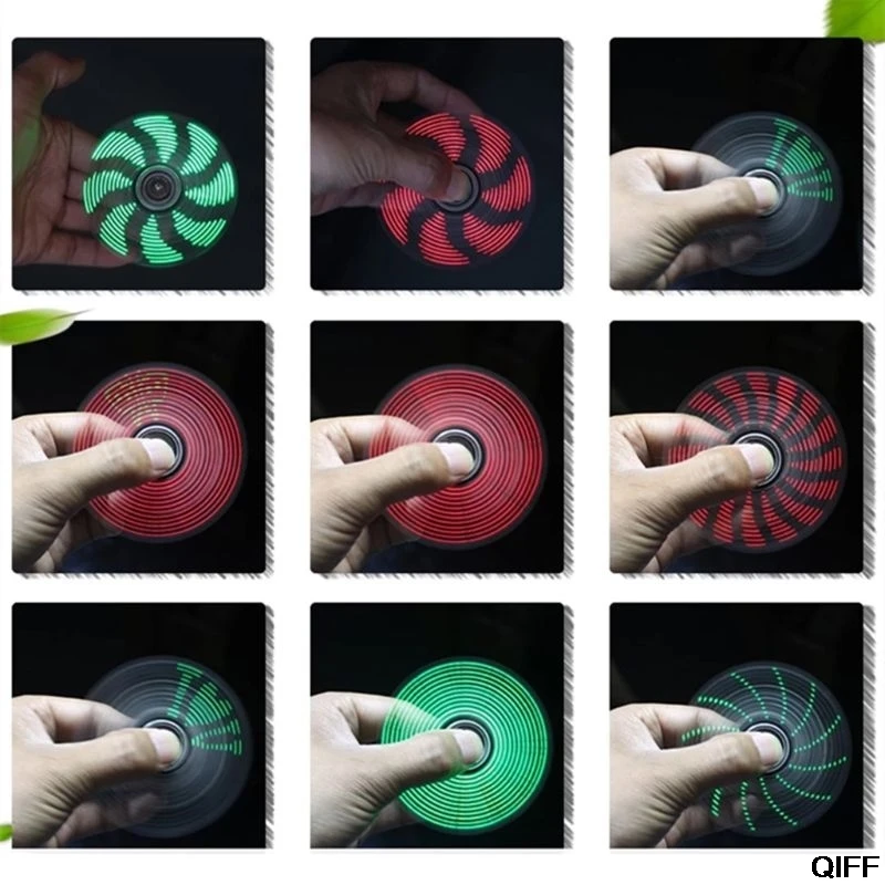 Прямая поставка и DIY Fingertip Gyro электронный комплект светодиодный Спиннер-Спиннер обучающая игрушка требуется Сварка подарок для детей May06
