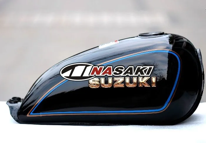Новое качество OEM для Suzuki GN250 GN250 черный и красный топливный бак