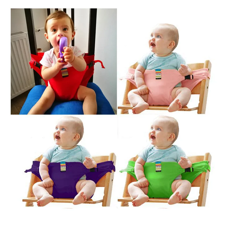 Baby dinning lunch chair/seat safety belt/portable infant seat/dinning chair cover/bebe seguridad