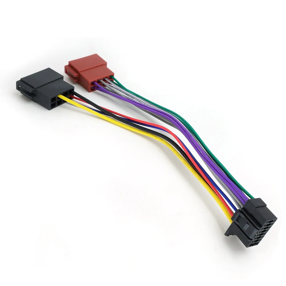 Biurlink Aftermarket стерео радио приемник сменный провод Жгут кабеля для Sony 16Pin порт (8 + 8)Pin