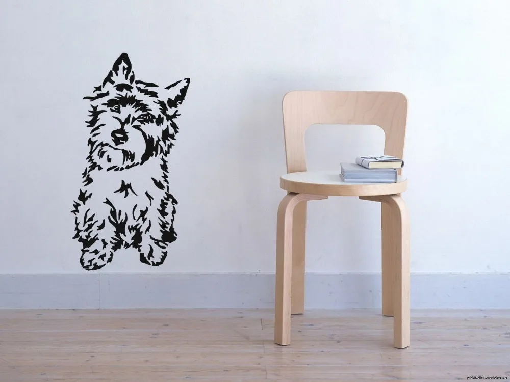 Осветительная фотография собаки|family wall sticker|wall stickersticker decal |