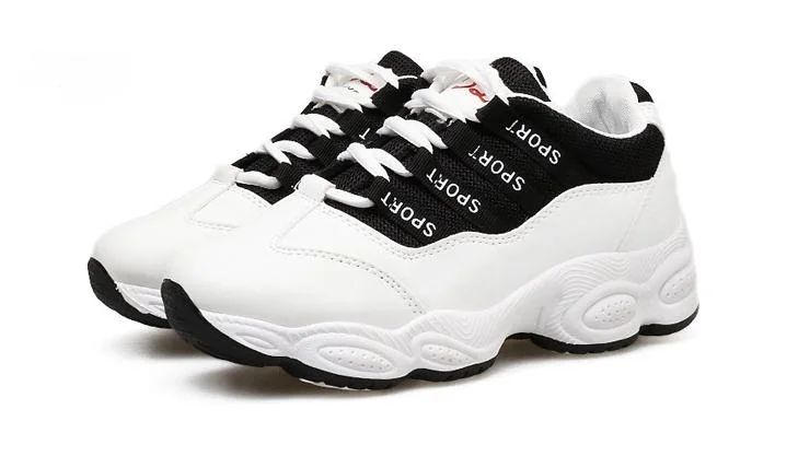 Tenis feminino/Женская обувь белые кроссовки 2019 женская на платформе sapato chaussures scarpe donna