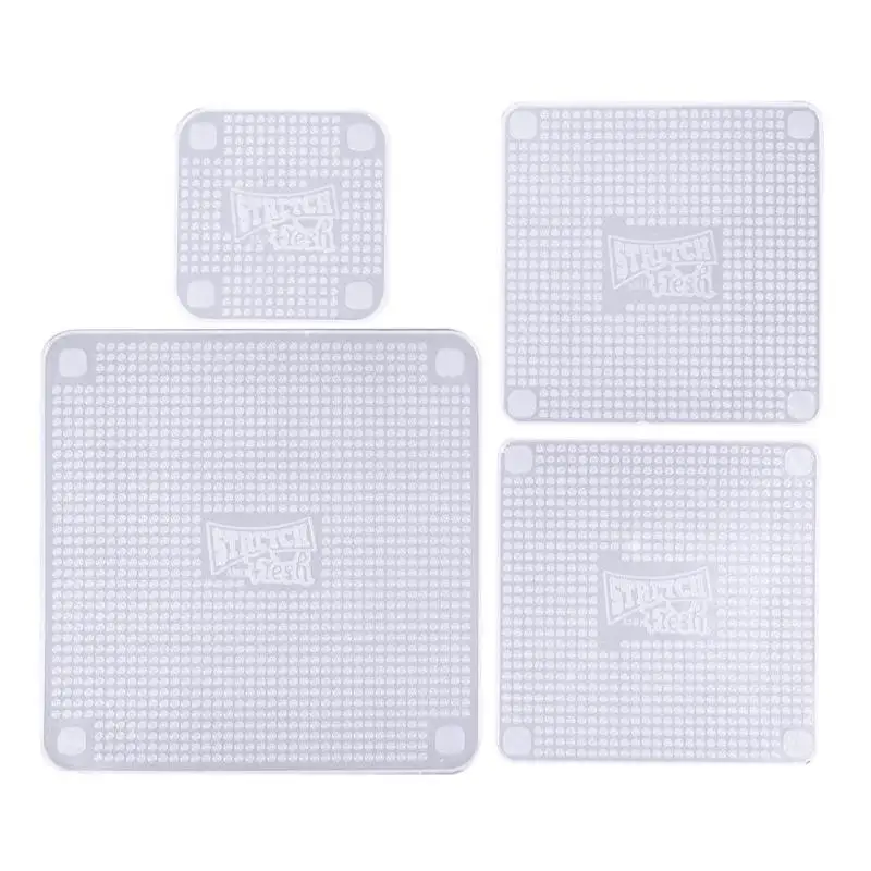 4pcs 4/6 шт. силиконовые крышки растягивающиеся из Универсальная силиконовая крышка Еда Обёрточная бумага Чаша Пот крышкой силиконовый чехол Пан Пособия по кулинарии кухонные устройства Инструменты - Цвет: 4pcs