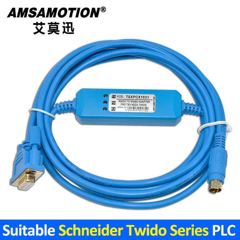 Соответствующий программируемый кабель Schneider серии Twido PLC TSXPCX1031 линия загрузки
