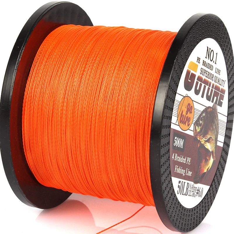 Goture 500M Super Strong Japan Multifilament PE Braided Fishing Line 8 10 20 30 40 60LB | Спорт и развлечения