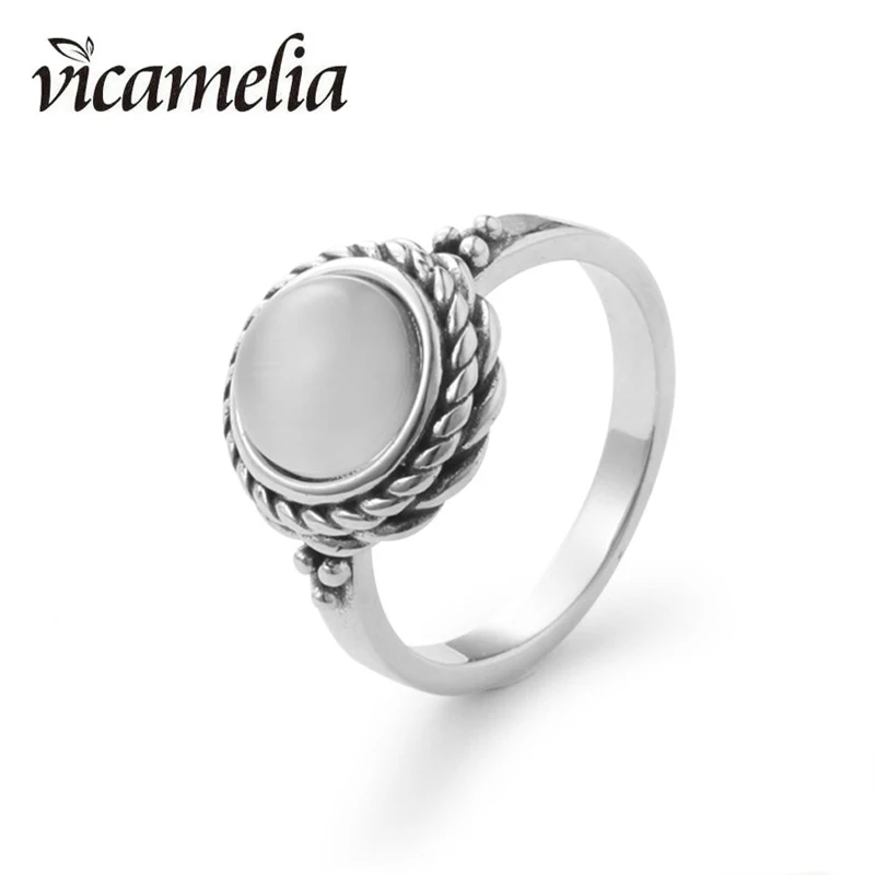 Vicamelia Vintage Twine Thai Silver Dinner Party 925 Sterling Noble Personality For Women Gifts 232 | Украшения и аксессуары