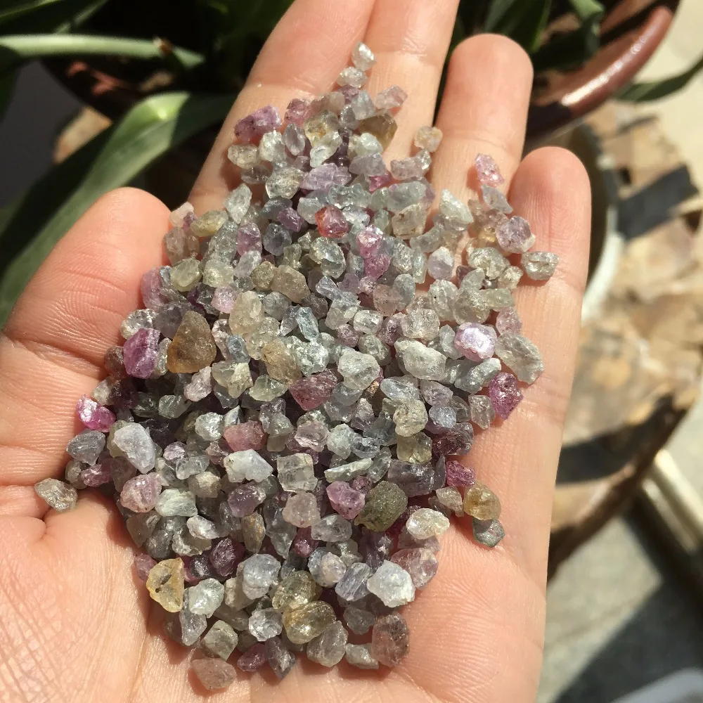 50 г Редкий Натуральный рубин топаз Сапфир необработанный драгоценный камень