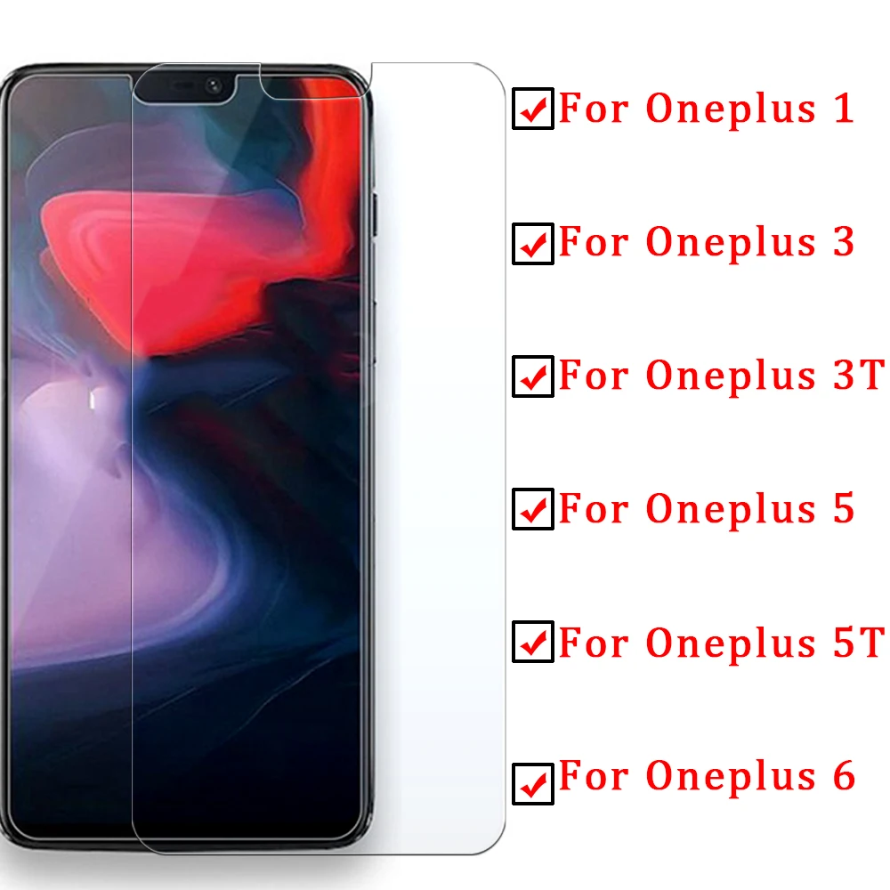 Защитное стекло для OnePlus 5 T 3T закаленное стекло One Plus 1 3 5 T 6 OnePlus5T Plus5T T5 T3 защита переднего экрана