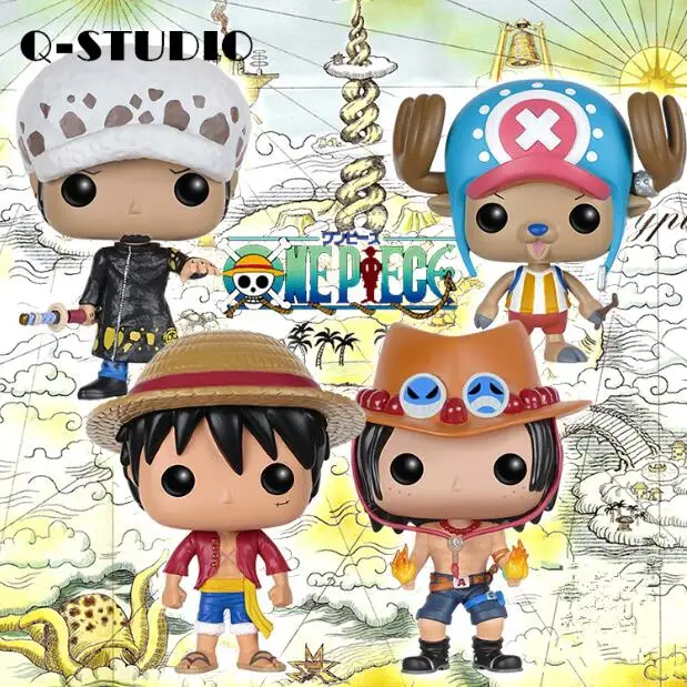Funko Pop аниме одна деталь Коллекционная модель игрушечная обезьянка D. Луффи нами