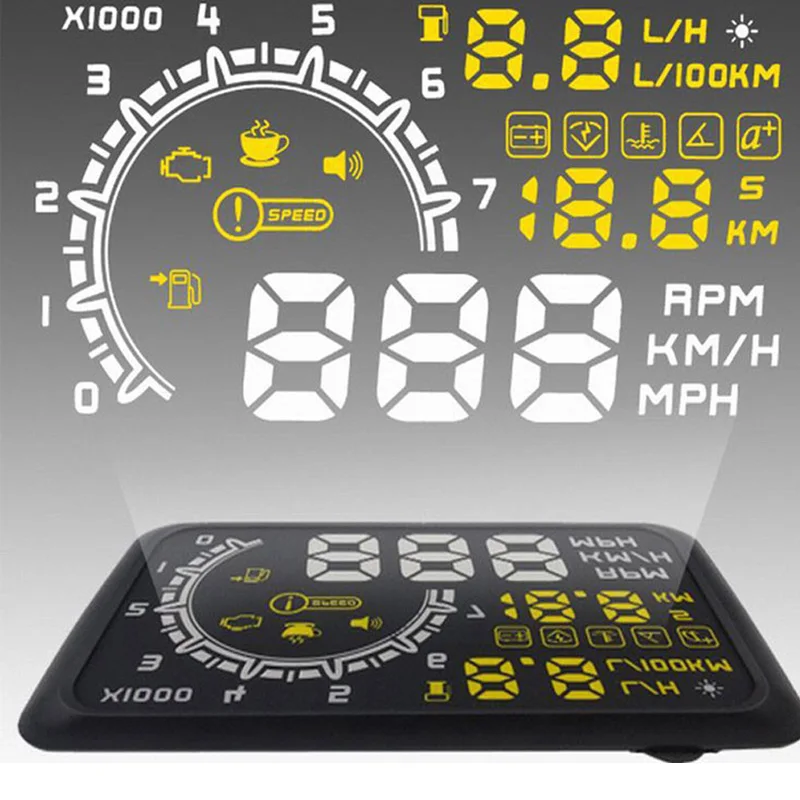 Автомобильный HUD 5 tpms android система мониторинга давления в шинах tmps давление