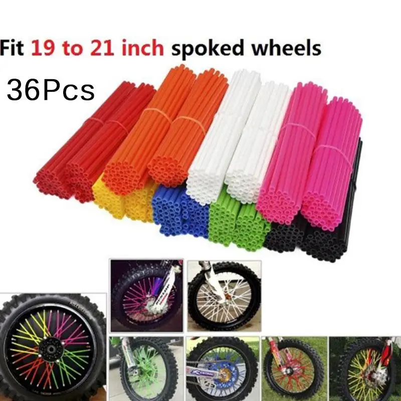36 шт. защитные чехлы на колеса мотоцикла для мотоцикла|spokes rims|dirt bike rimsmotorcycle wheel rim |
