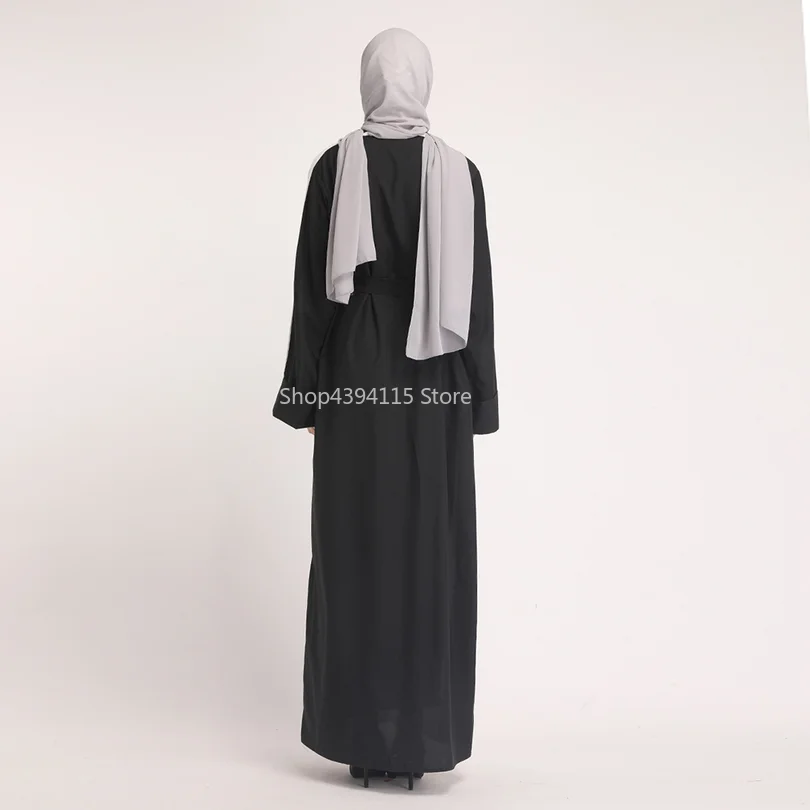 Новинка 2019 роскошные бриллианты abaya Дубайский Мусульманский платье Элегантная