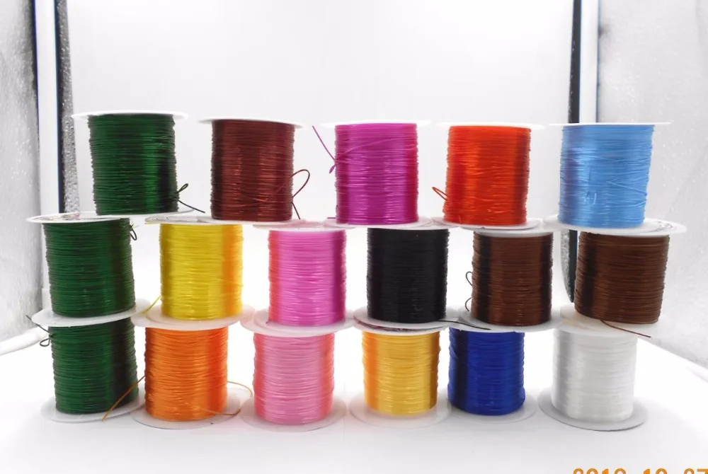 10 м/рулон разноцветный эластичный шнур для бисероплетения|string for jewelry|string jewelry