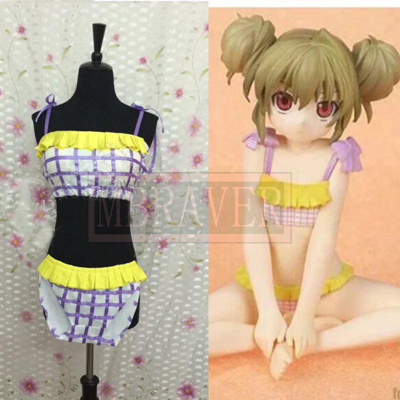 Тигровый Дракон Toradora! Купальник Taiga Aisaka косплей-костюм |