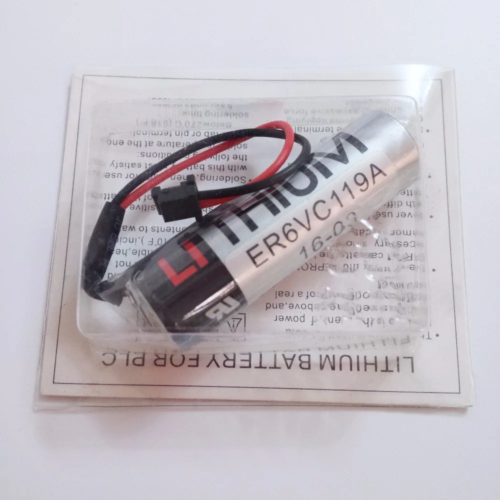 10 шт./лот оригинальный новый ER6V ER6VC119A аккумулятор 3 6 в 2000 мАч ПЛК литиевые батареи