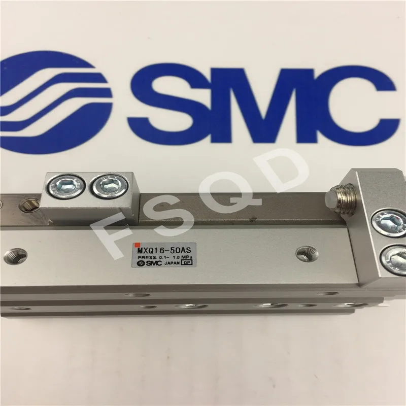 MXQ16 50AS 75AS 100AS SMC Воздушный слайд стол цилиндр пневматический компонент серия mxq|smc