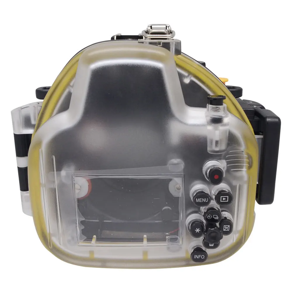 売る Mcoplus 40メートル/フィート水中防水カメラハウジングケース用キヤノンeos M 18〜55ミリメートルレンズ