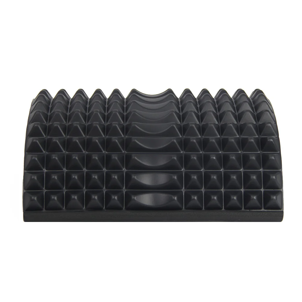 Черный Тренажер для массажа живота, фитнес-коврик для йоги, EVA Supine Board, облегчающий боль в животе, оборудование для тренировки дома - Цвет: Черный