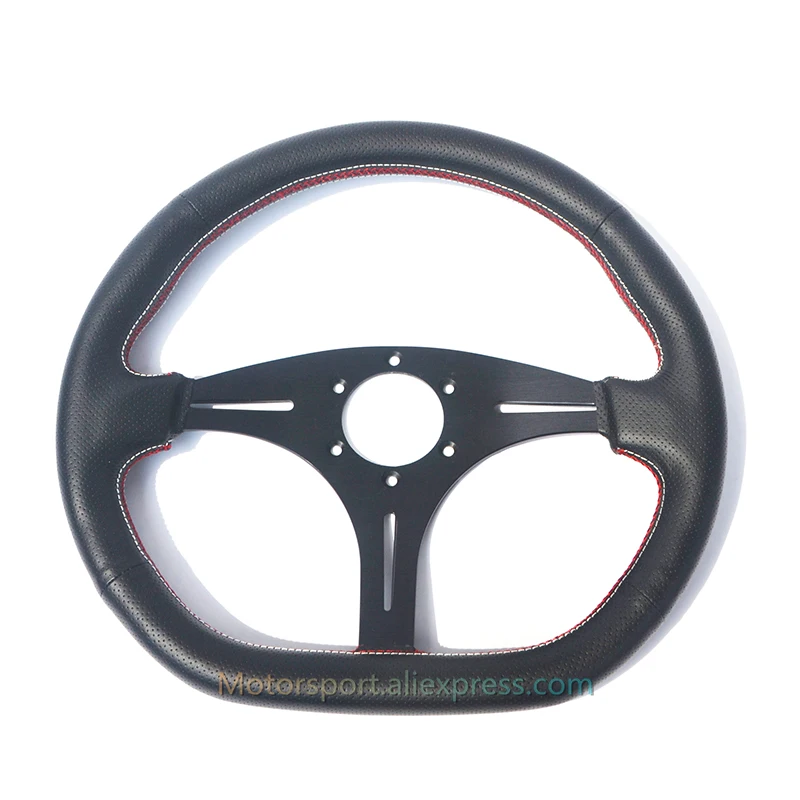Сменный руль для автомобиля из натуральной кожи в форме D|trd steering|trd steering wheelcar wheel |