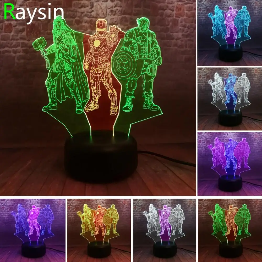 Marvel Legends супер герой Капитан Америка Железный человек Тор подарки для мальчиков 7 цветов Изменение Мстители
