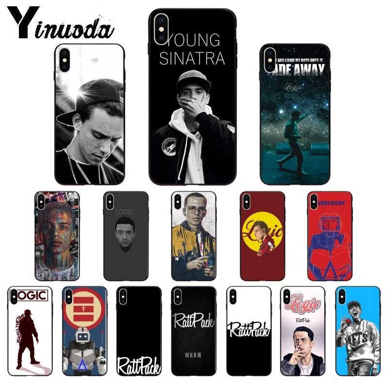 Yinuoda Logic клиент высокое качество чехол для телефона Apple iPhone 8 7 6 6S Plus X XS MAX 5 цветов SE