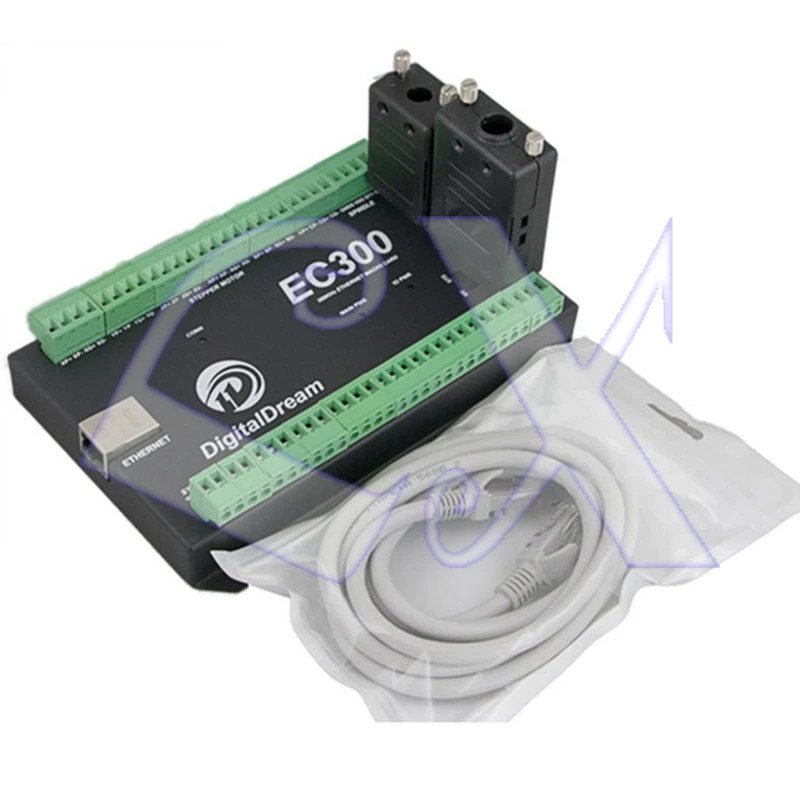 Плата управления движением EC300 Ethernet 3/4/5/6 Axis Mach3 CNC 300 кГц 24 В DC поддержка