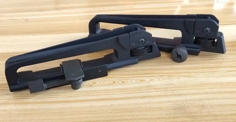 AR15 металлическая съемная ручка для переноски с двумя отверстиями A2 задний прицел быстрая установка и разборка для M4 M16 охотничьи запчасти