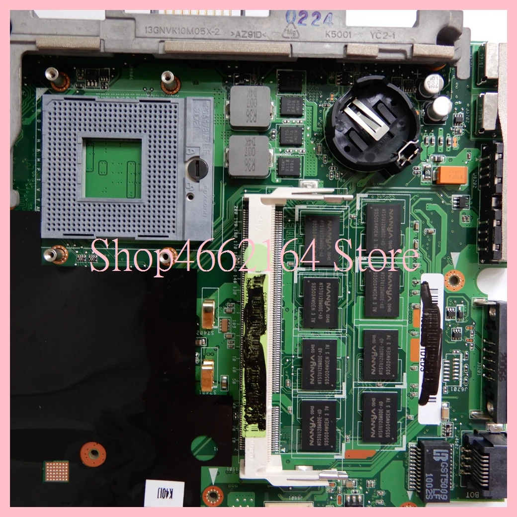 Материнская плата K50IJ REV2.1 для ноутбука ASUS K40IJ материнская P81IJ P50IJ компьютера