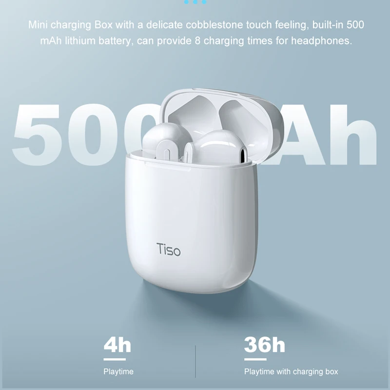 Наушники Tiso ix Bluetooth 5 0 настоящие беспроводные стерео наушники|Наушники и