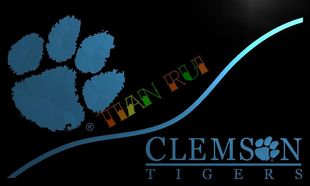 

LD534- Clemson Tigers светодиодный Neon светильник Sign home decor crafts