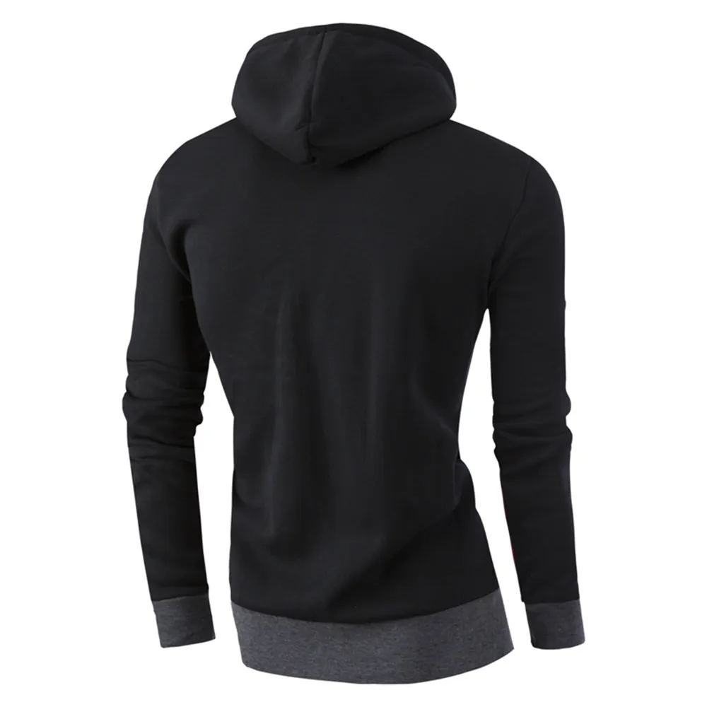 

Hoodie For Men Men Autumn Winter Warm Casual Zipper Long Sleeve Hooded Coat Top Blouse Jacket #NFA