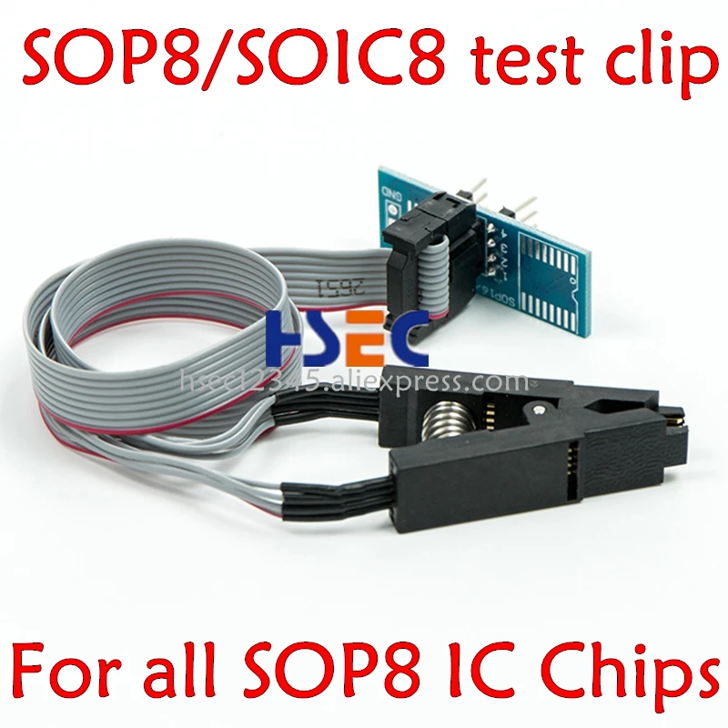 31 шт. адаптеры оригинальный переходник V3 TSOP48 SSOP28 TSSOP28 SOP28 SOP16 SOP8 + тестовый зажим ic