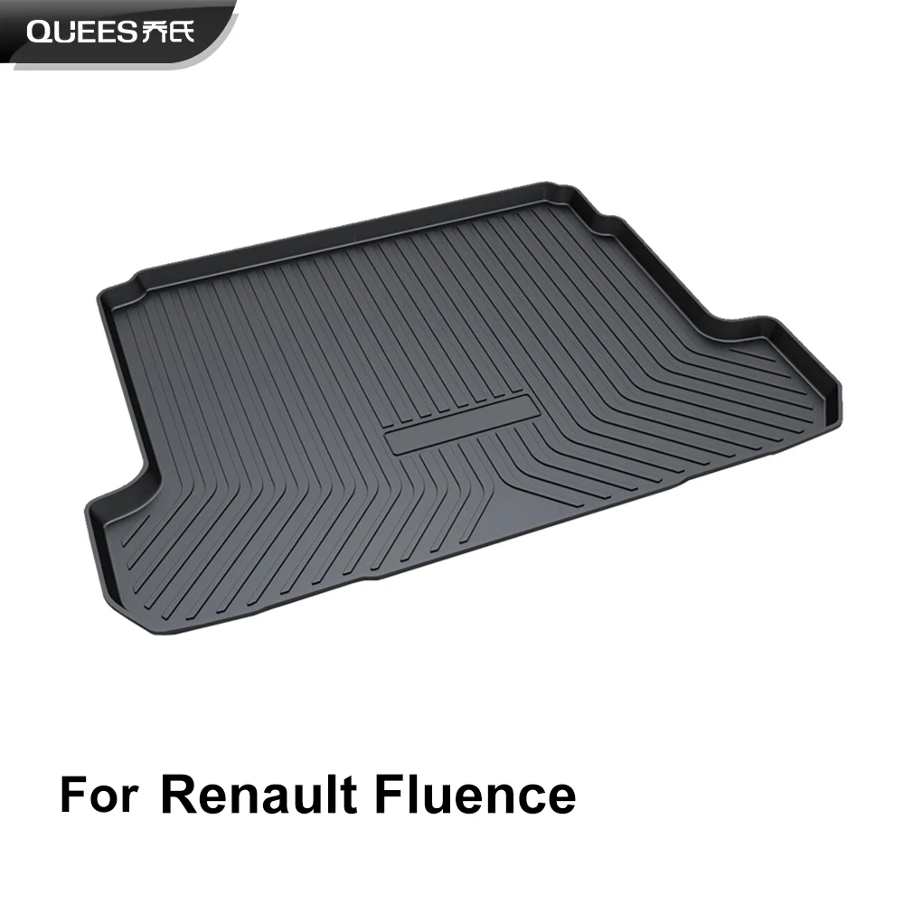 QUEES Custom Fit грузовой лайнер багажник коврик для Renault Fluence/Renault samsung SM3 2011 2012 2013 2014 2015 2016